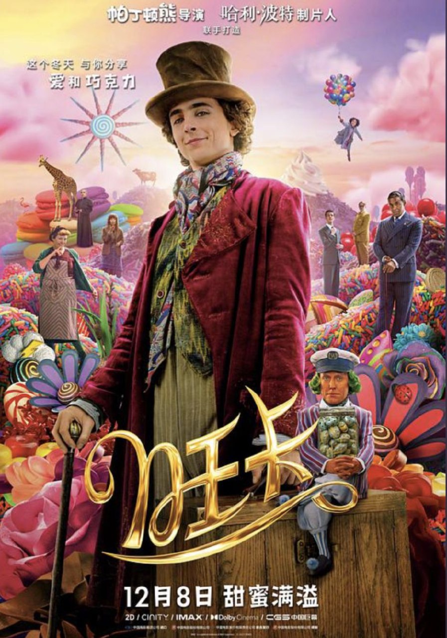 旺卡 (2023) 4K HDR & Dv 中字外挂字幕